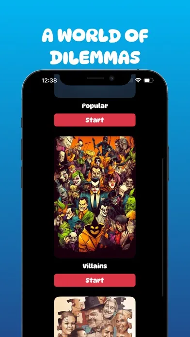 Ảnh chụp màn hình của Trolley Problem Game