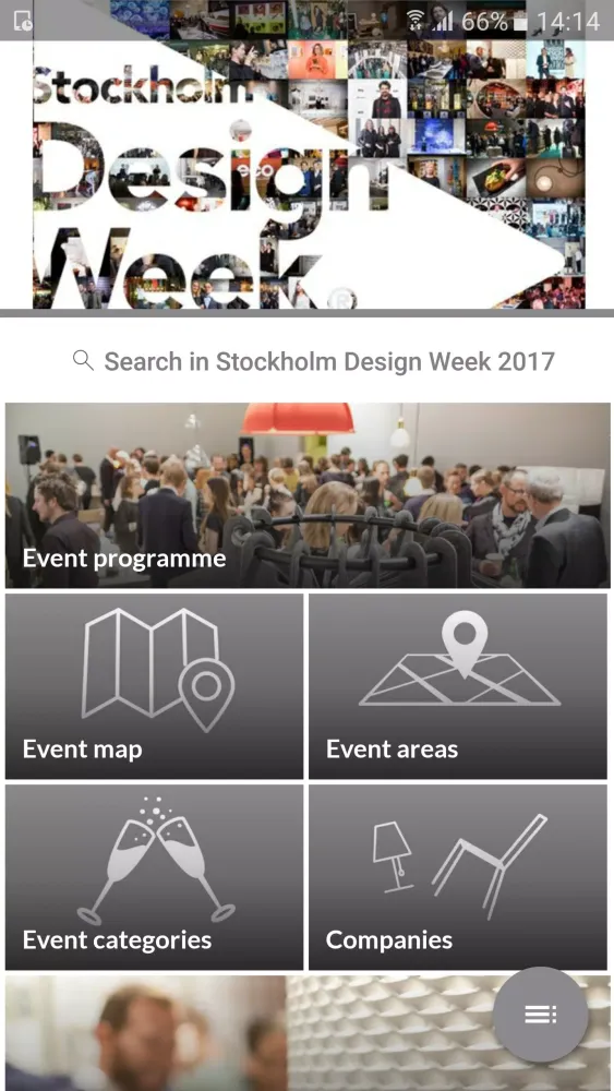 Capturas de pantalla de Stockholm Design Week