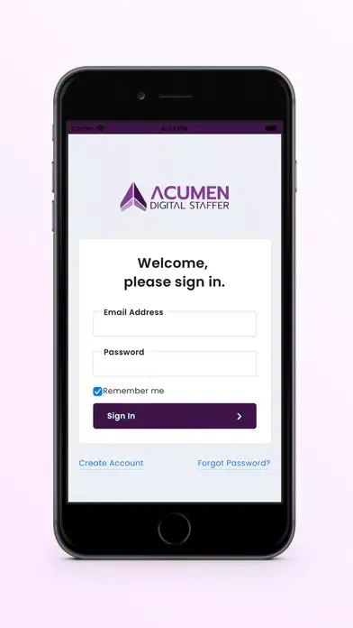 Acumen Care Staffer 스크린샷