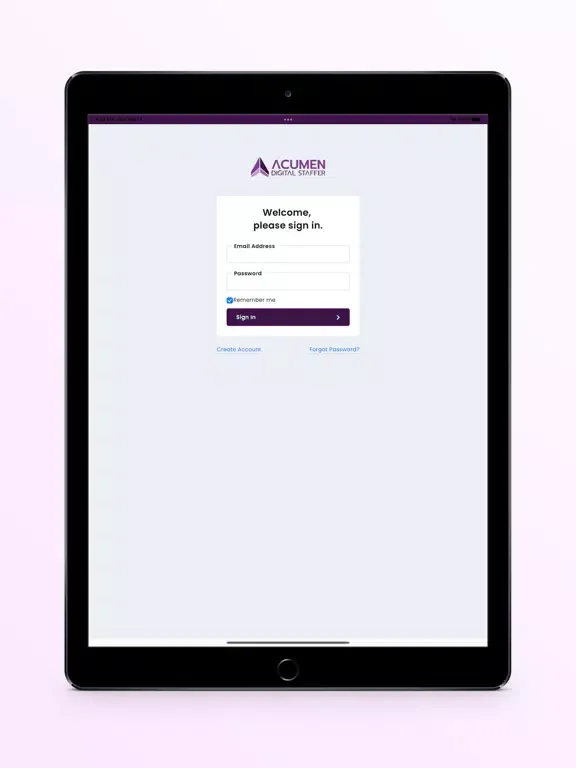 Acumen Care Staffer 스크린샷
