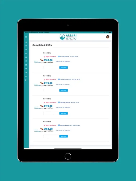 تصاویر Adonai Healthcare Services iPad 