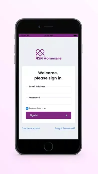 ASA Homecare स्क्रीनशॉट