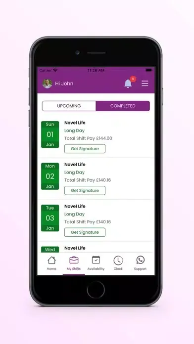 ASA Homecare स्क्रीनशॉट