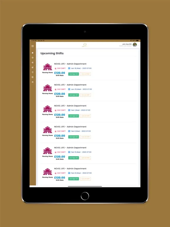 Care Circle Ltd iPad  سکرین شاٹس