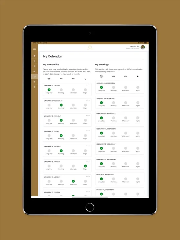 Care Circle Ltd iPad  سکرین شاٹس