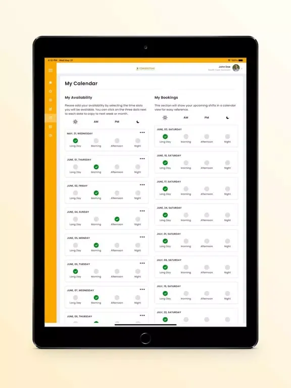 Cornerstone Staffing Solutions iPad  स्क्रीनशॉट