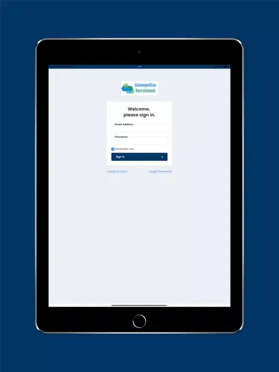 Screenshot di Cosmopolitan Recruitment iPad 