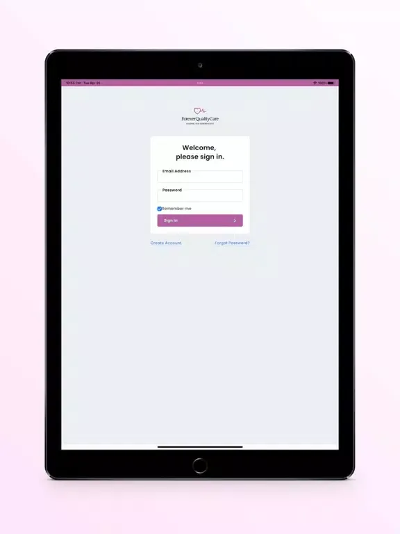 Forever Quality Care iPad  سکرین شاٹس