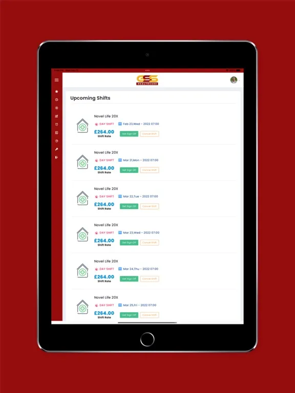 GSS Healthcare iPad 应用截图