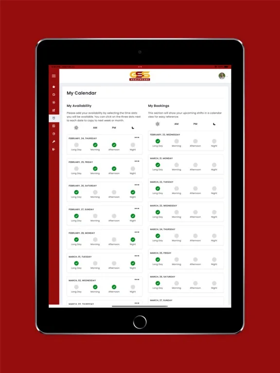 GSS Healthcare iPad 应用截图