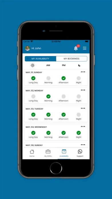 Halle Healthcare Screenshots