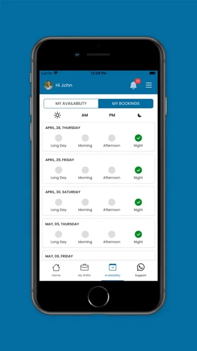 Halle Healthcare Screenshots