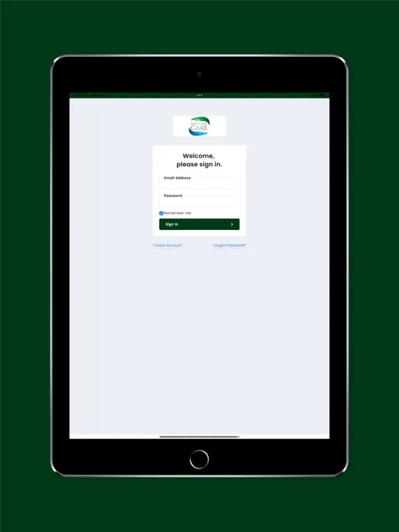Capturas de tela do Handling Care iPad 