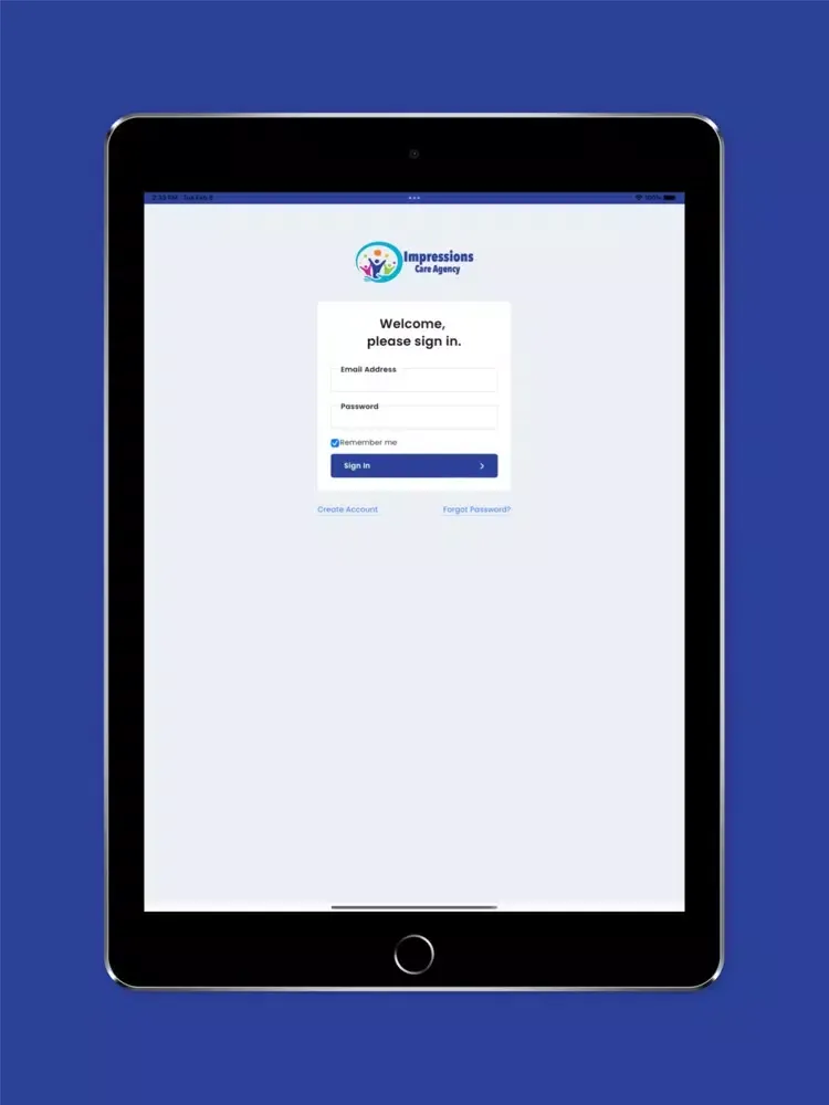Impressions Care iPad  스크린샷