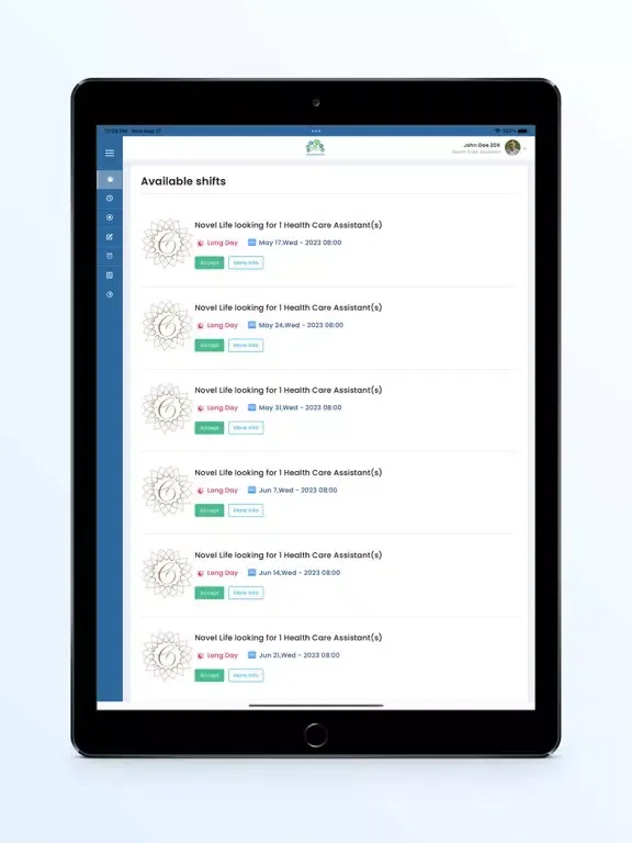 TAMMY iPad  Ekran Görüntüleri
