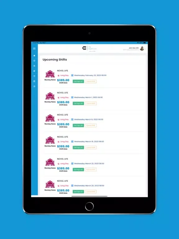 The Expert Care iPad  স্ক্রিনশট