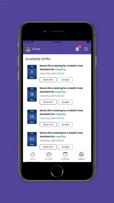 Скриншоты Wema Healthcare Services