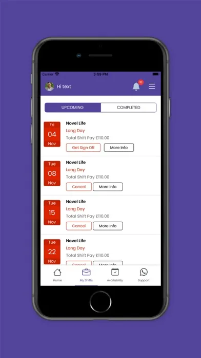 Скриншоты Wema Healthcare Services