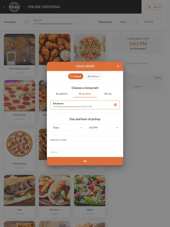 Pizza Cravin iPad 应用截图