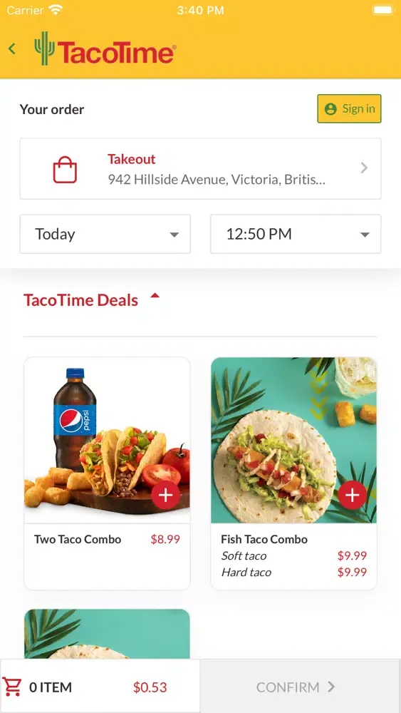 تصاویر TacoTime Canada