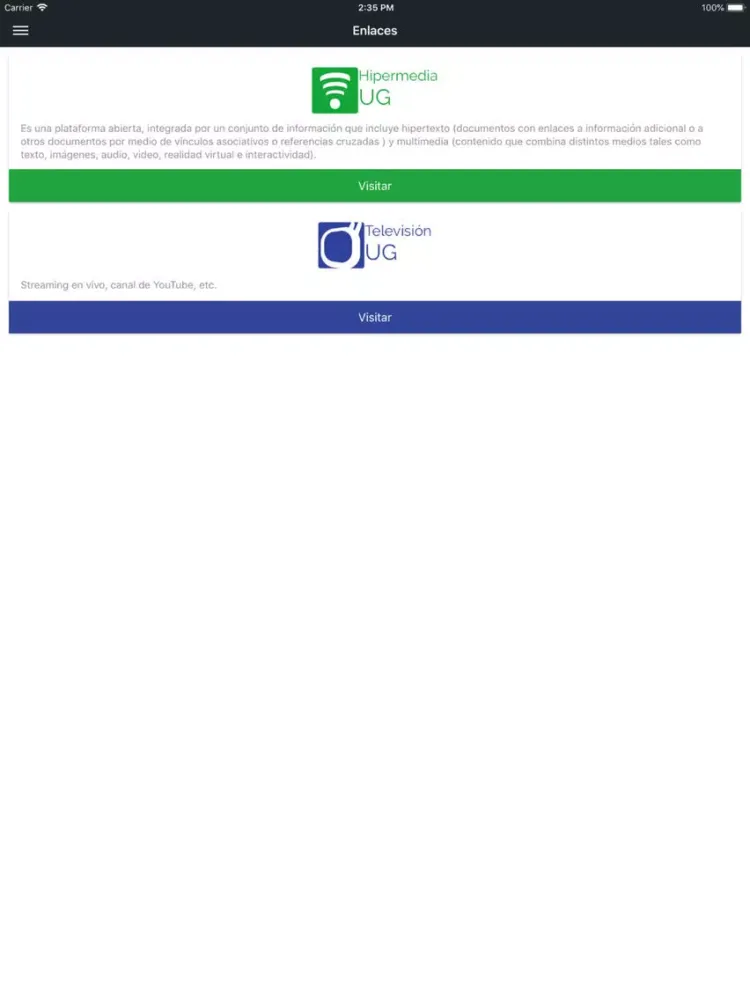 Radio UG iPad 應用截圖