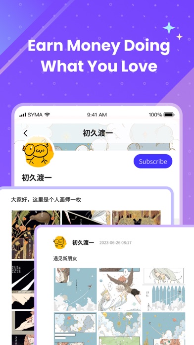 Screenshot di UniFans - Creators & Fans App