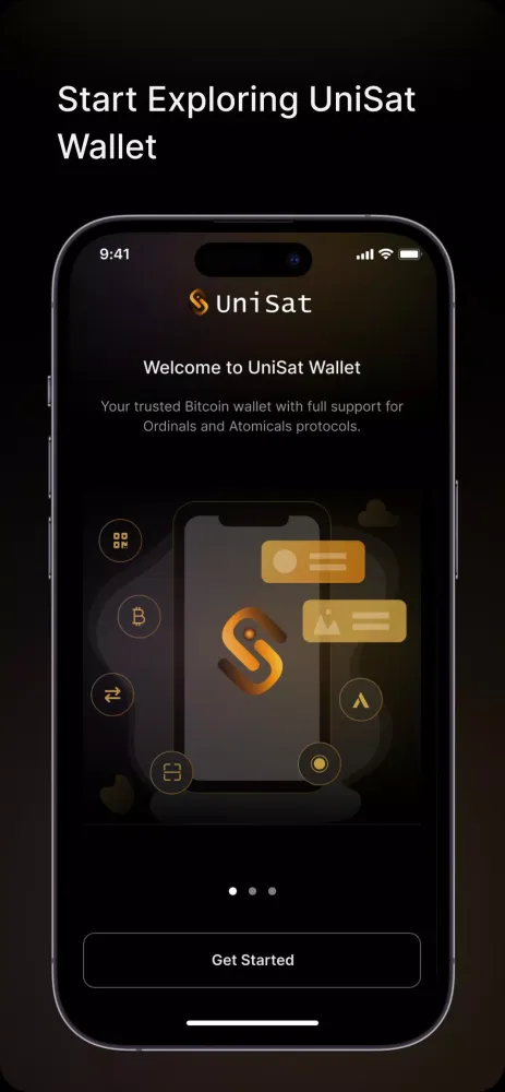 Capturas de pantalla de UniSat