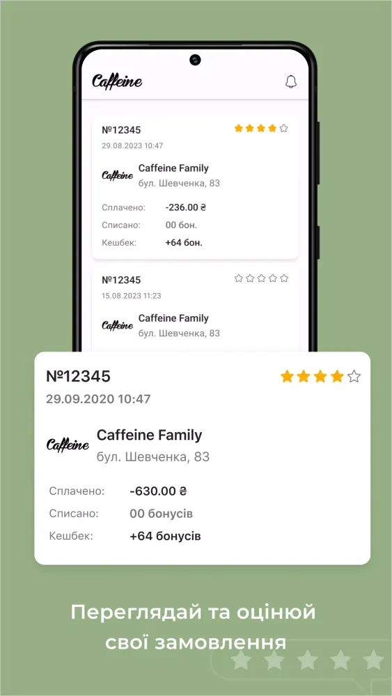 Caffeine Group Screenshots
