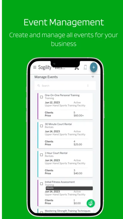 Sogility سکرین شاٹس