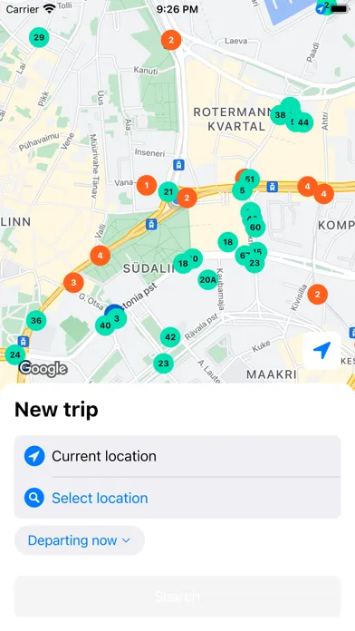Vedu - Tallinn Transport Screenshots
