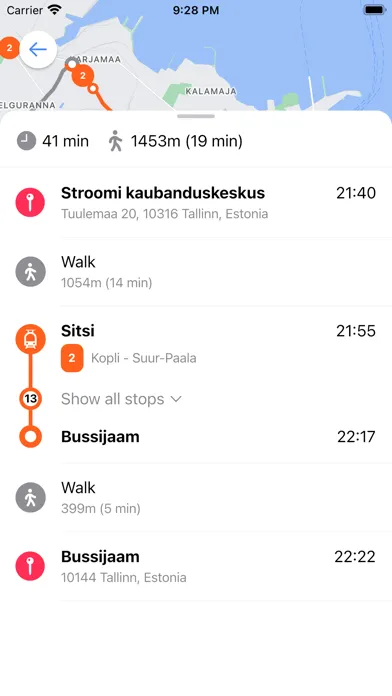 Vedu - Tallinn Transport Screenshots