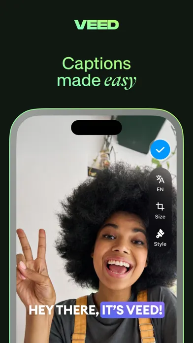 VEED - Captions for videos স্ক্রিনশট