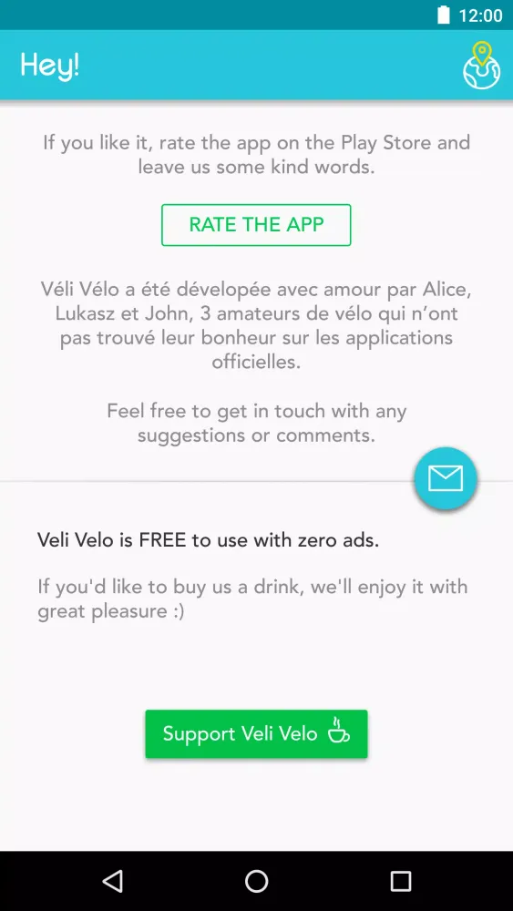 Captures d'écran de Veli Velo