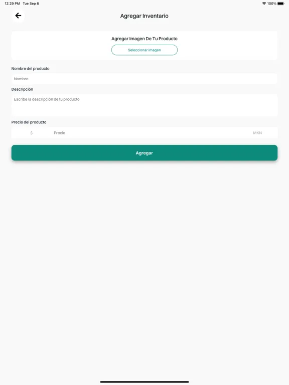 Vende Fácil MX iPad  Ekran Görüntüleri