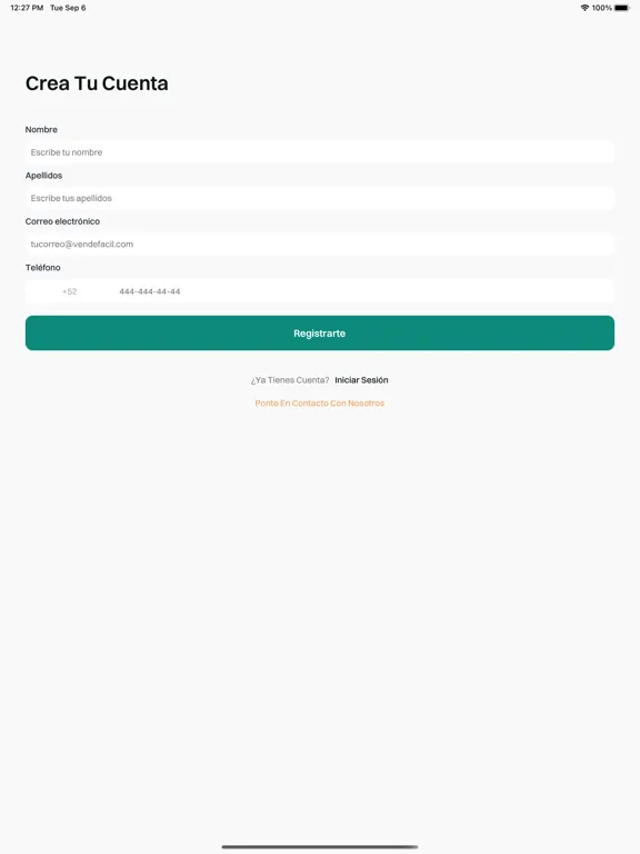 Vende Fácil MX iPad  Ekran Görüntüleri