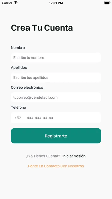 Vende Fácil MX Ekran Görüntüleri