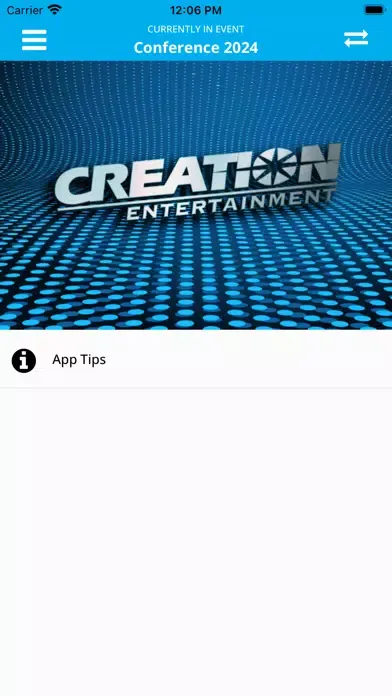 Creation Entertainment Events應用截圖