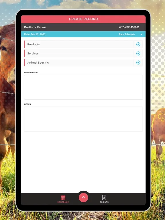 تصاویر VetLogix Scheduling iPad 
