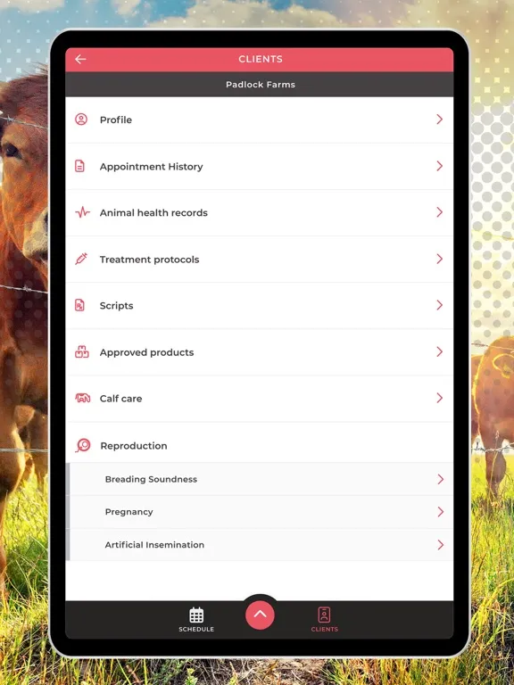 تصاویر VetLogix Scheduling iPad 