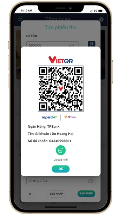 Phiếu Thu应用截图