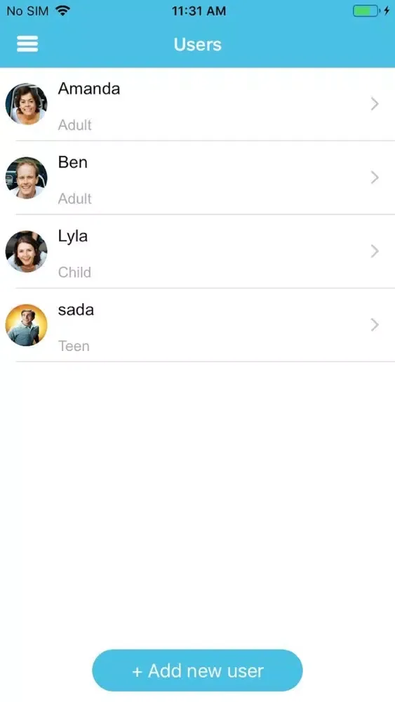 Tangkapan skrin Vimana Connected Home