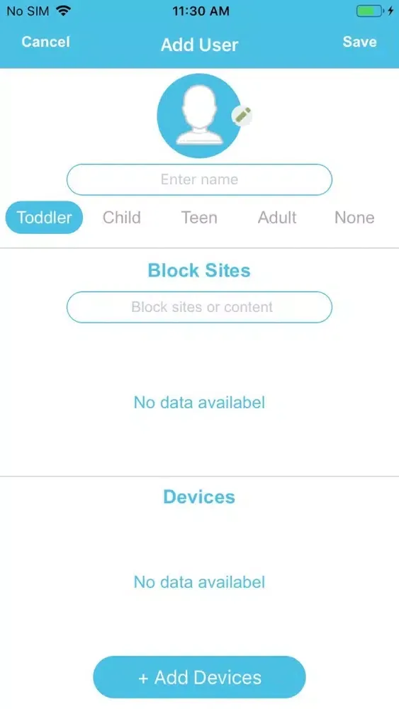 Tangkapan skrin Vimana Connected Home