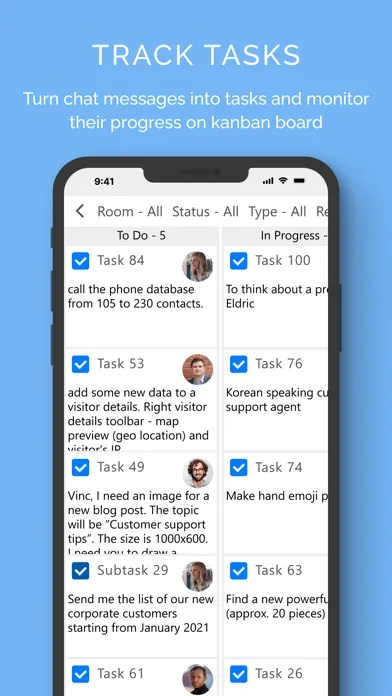 Capturas de pantalla de Virola Messenger