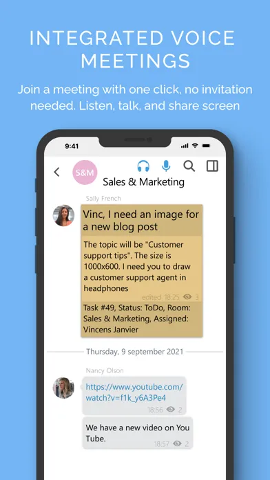 Capturas de pantalla de Virola Messenger