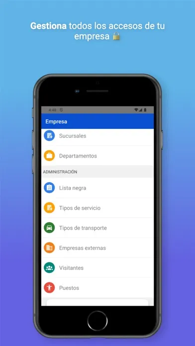 ภาพหน้าจอของ Visitapp Admin Industrial