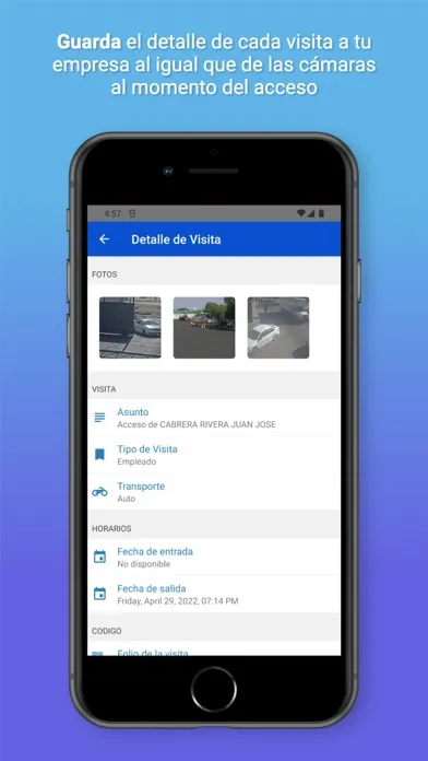 ภาพหน้าจอของ Visitapp Admin Industrial