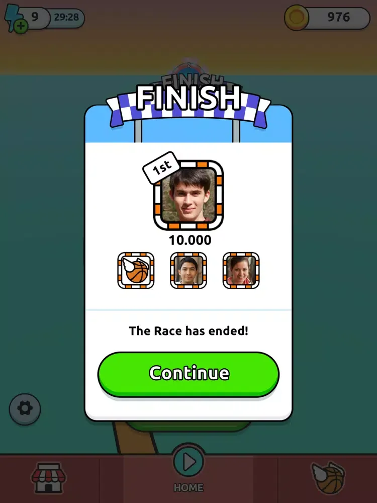 صور Flappy Dunk Race iPad 