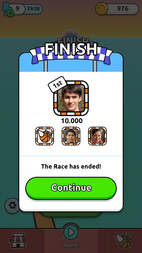 صور Flappy Dunk Race