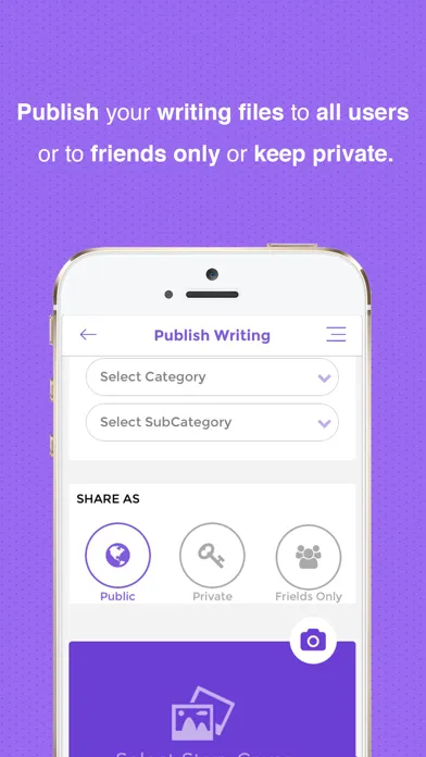 Writers Outlet: Write Stories应用截图