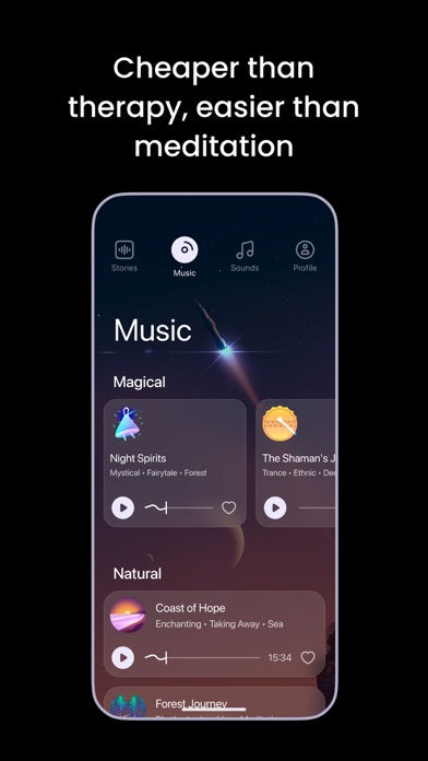 Sleepify: Better Sleep Stories應用截圖